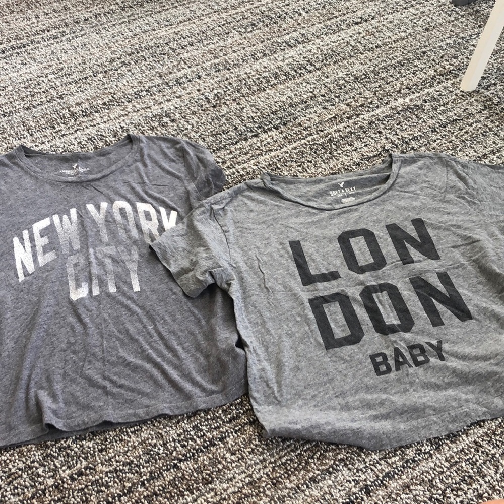 American Eagle tee’s